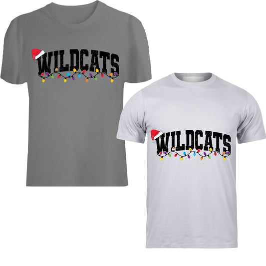 Christmas lights Wildcats