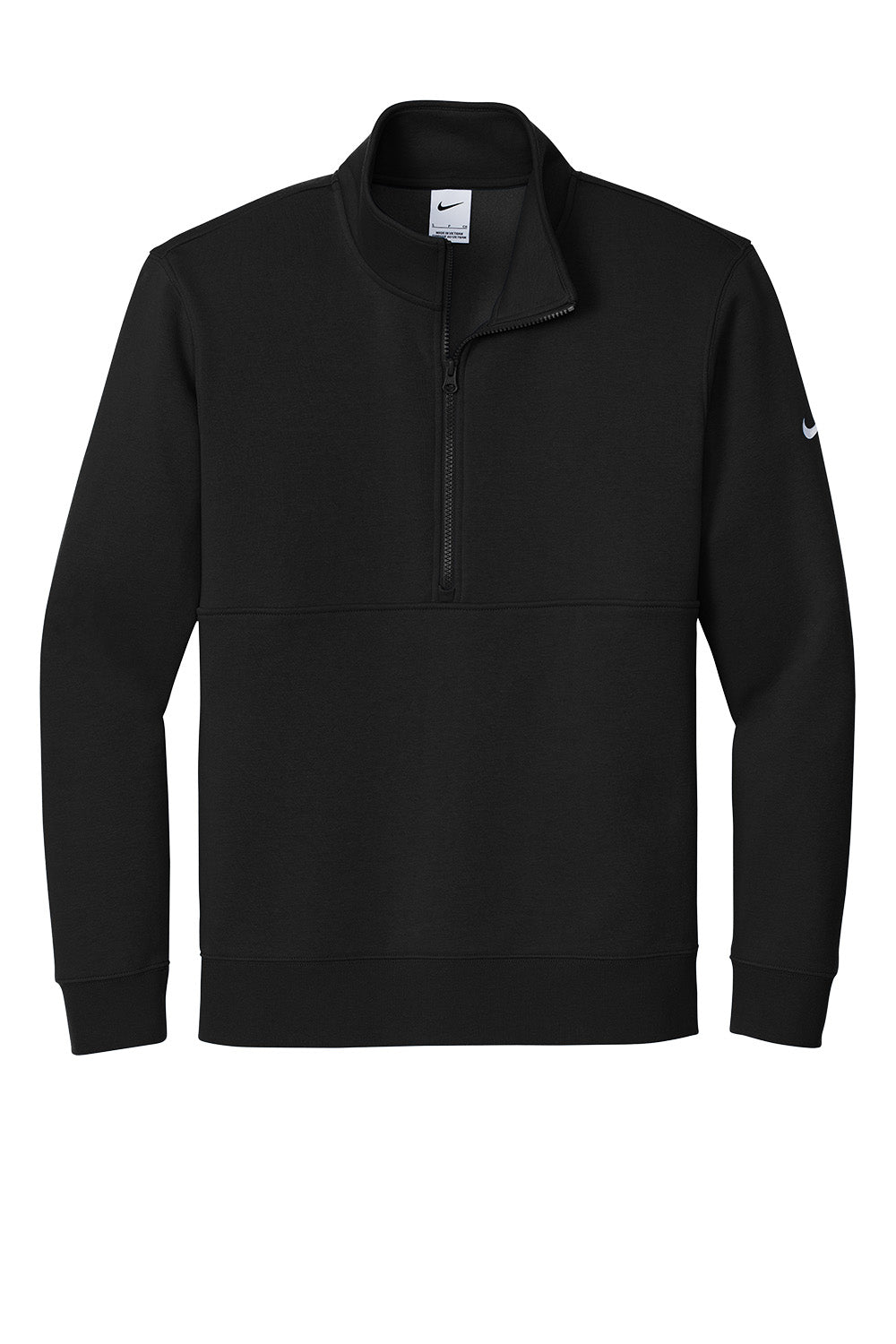 Salem Rocks  Embroidery Nike Club Fleece Sleeve Swoosh 1/2-Zip