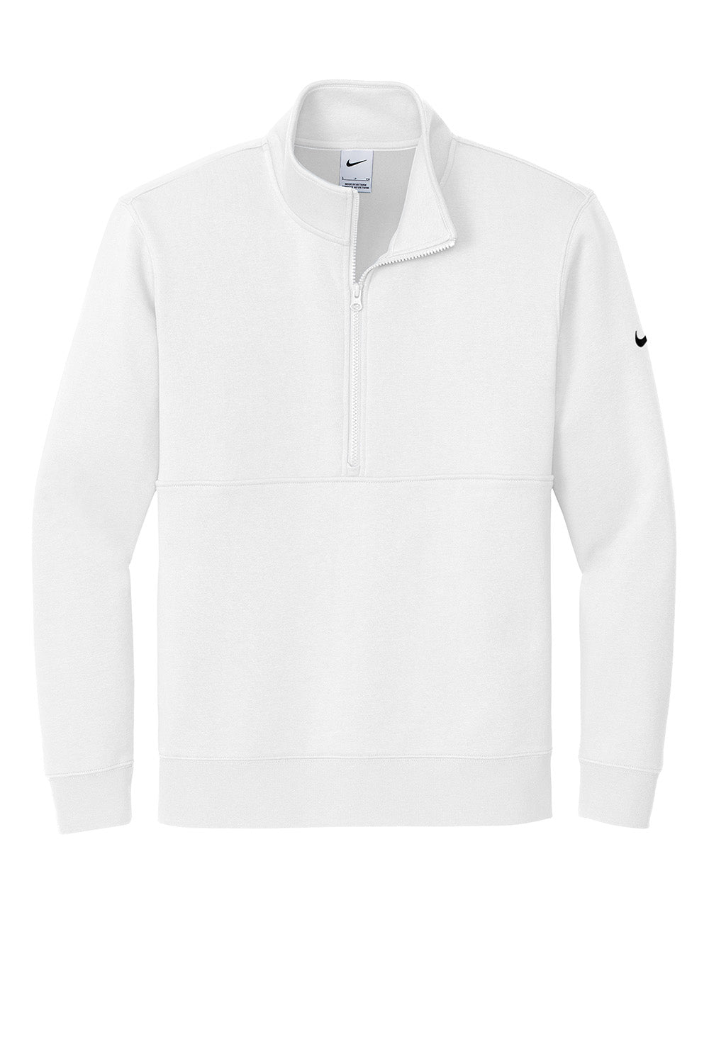 Salem Rocks  Embroidery Nike Club Fleece Sleeve Swoosh 1/2-Zip
