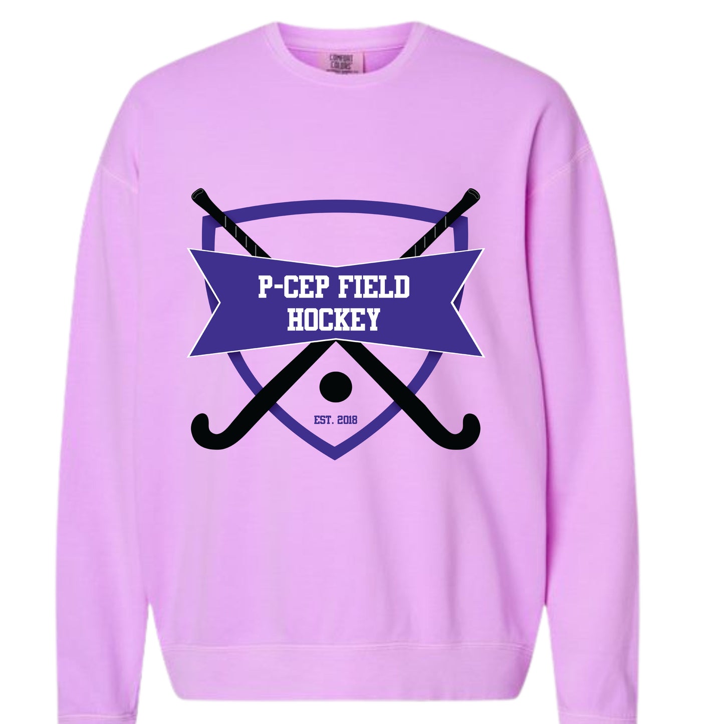 P-CEP Field Hockey Crest LOGO