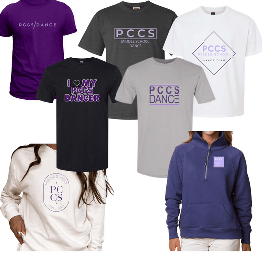 PCCS Middle School Dance Logo