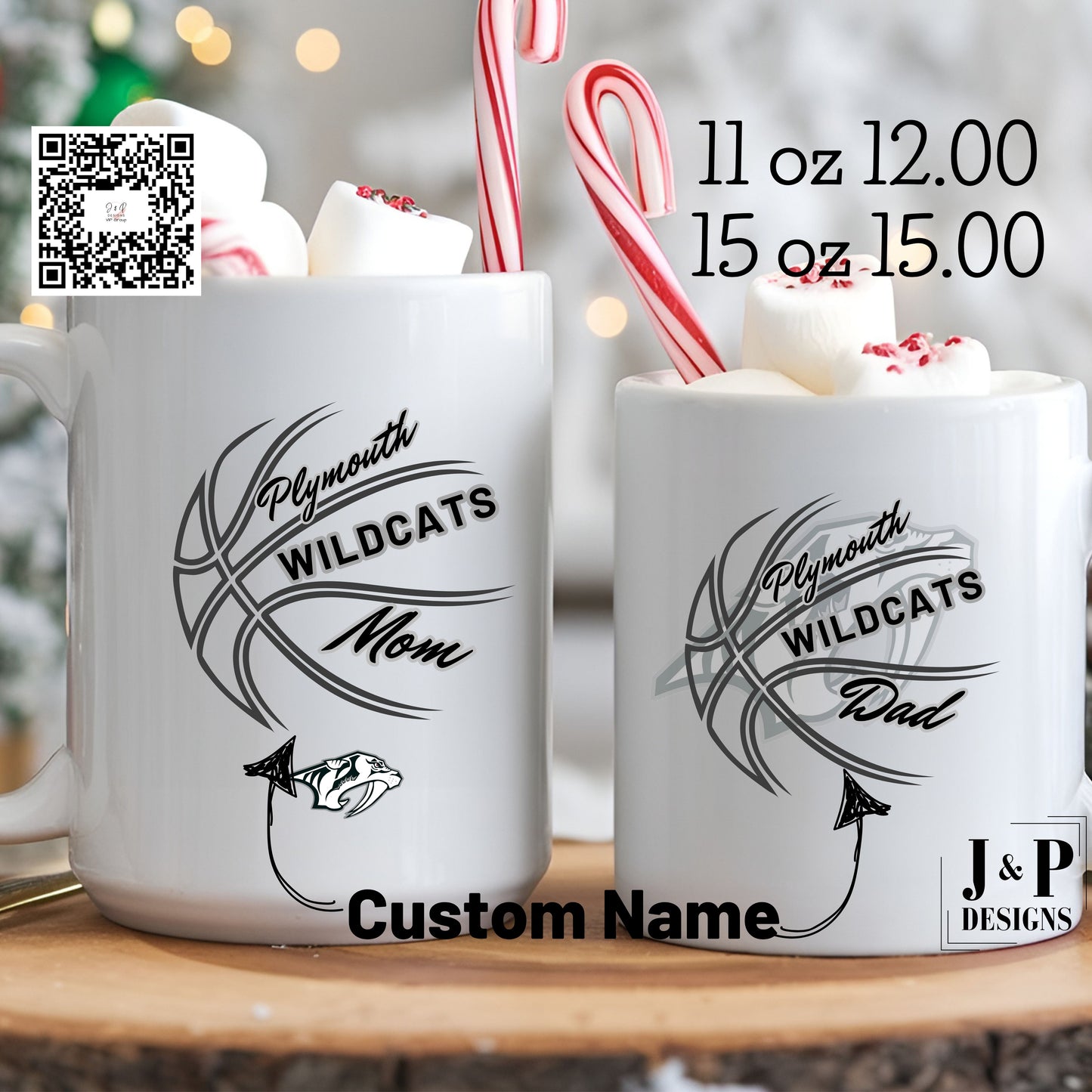 Custom Name Basketball Wildcats