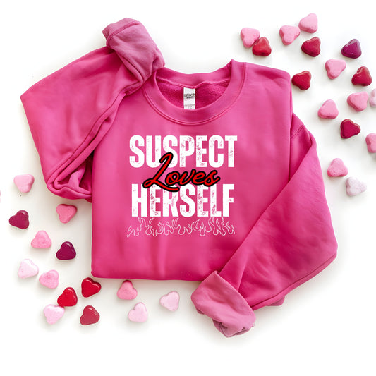 Suspect loves herself