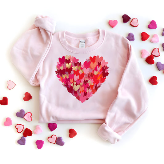 Watercolor hearts