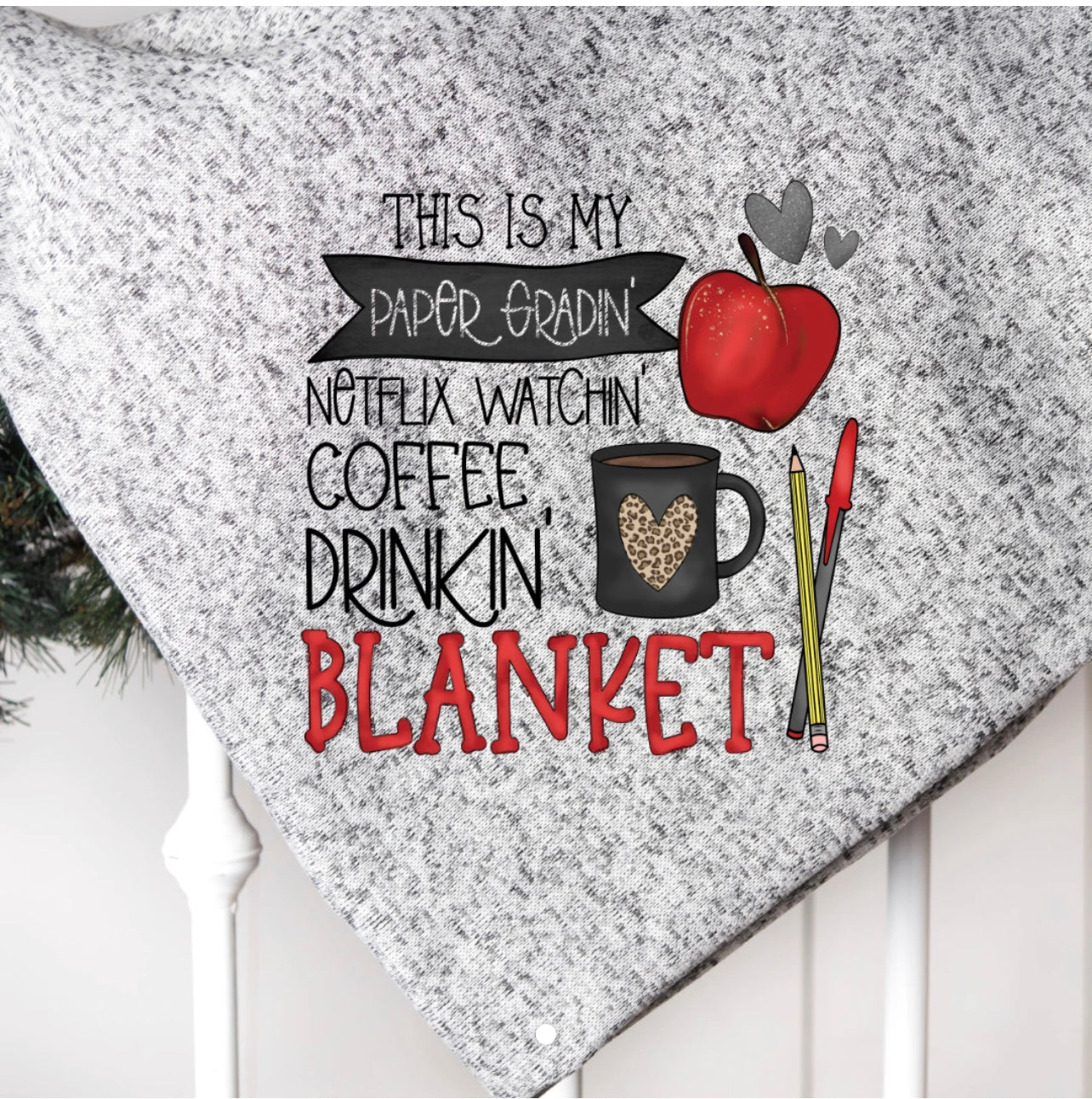 Custom Sweater Fleece Blanket