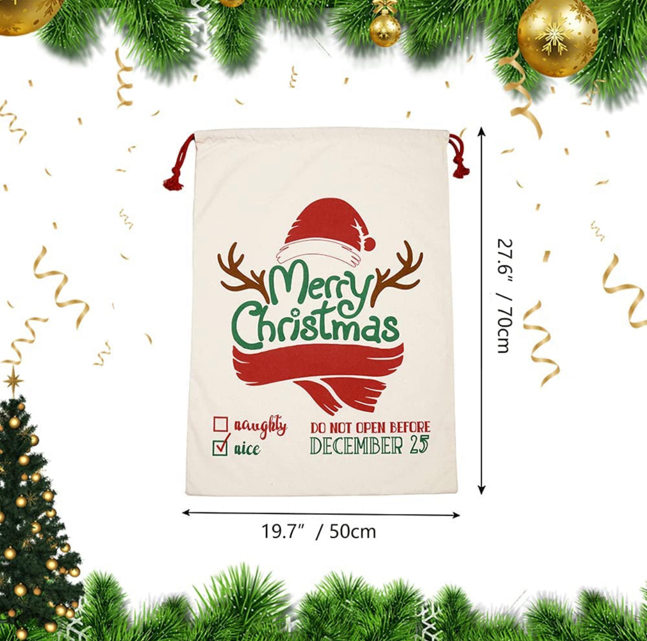 Custom Santa Sacks