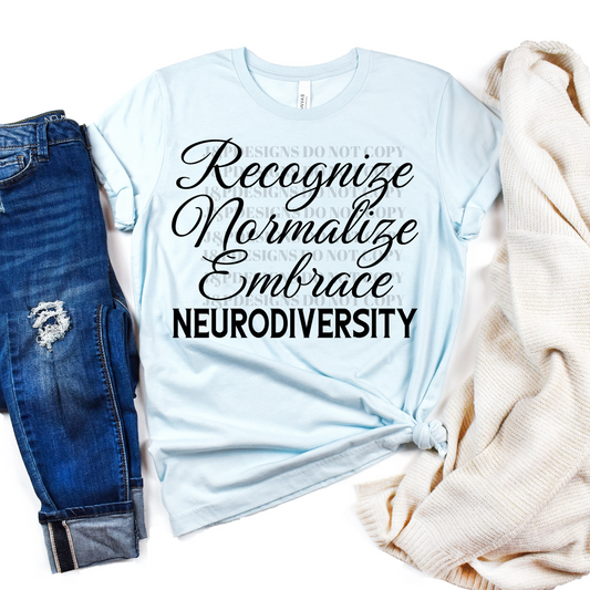 Recognize Neurodiiversity